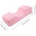 Kichvoe Lash Pillow for Extensions - Memory Foam Neck Support Pillow for Beauty Salon - Pink - Buy Online on GoSupps.com