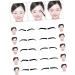 Beavorty 10pcs Eyebrow Shaping Stencils Eyebrow Shaping Kit Eyebrow Templates Mold Set Eyebrow Shape - Buy Online on GoSupps.com