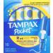 Tampax Pocket Pearl Tampons Regular Absorbency - Unscented 16 Count with LeakGuard Braid - International Shipping Available - Buy Online on GoSupps.com