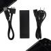 ASHATA Portable for PSP GO Power Adapter Fast Charging DC 5V/1500mA 50/60Hz AC Adapter Power Wallwith 2-in-1 USB Data Power Cable Light and Portable (black) - Buy Online on GoSupps.com