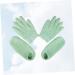 minkissy 1 Set Hand Night Gloves Dry Cracked Hands Gloves Moisturizing Gloves Hand Softening Gloves Nitrile Exam Gloves Gel Socks Disposable Gloves Moisture Feet Socks Dry Skin Short Boots - Buy Online on GoSupps.com