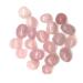 10pc 25mm-35mm Natural Polishing Gemstone Rose Quartz Tumble Stones for Suitable for Home ERTEYIN