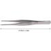 Tweezers Tool Portable Erosion Resistant Stainless Steel Tip Tweezers with Serrated Edge Easy to Clean for Watch Repair Bag (Straight Tip) - Buy Online on GoSupps.com