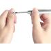 10Pcs Steel Nail Fork Quality Dead Skin Fork Nipper Pusher Trimmer Callus Cuticle Remover Manicure Pedicure Nail Art Tool - Buy Online on GoSupps.com