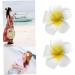 U-K Useful and Practical 4pcs Hawaiian Flowers Hair Clips Barrette Tropical Wedding Plumeria Flower Party Bridal Orchid Hairclip Accessories - Buy Online on GoSupps.com