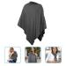 Dark Grey Nursing Cover & Poncho | Soft Cotton & Polyester Nursing Apron & Blanket for Babies | 70x85cm Ideal for Breastfeeding - Buy Online on GoSupps.com