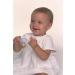 Brilliant Baby's 1st Toothbrush - Silicone Toothbrush for Babies and Toddlers (Blue, 2 Count) - Buy Online on GoSupps.com