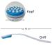 Calvation Aid Back Cream - Massage Tool for Limited Mobility | 9cm Diameter White with Cover Cap - Buy Online on GoSupps.com