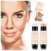2Pcs Cream Contour Highlight Stick Set with Built-In Blending Brush - Long Lasting and Smooth Finish - Face Makeup Highlight & Contour Duo - Buy Online on GoSupps.com