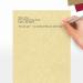 LUXPaper 8.5 x 11 Paper for Crafts and Printing in Gold Parchment Scrapbook and Office Supplies 50 Pack (Gold) - Buy Online on GoSupps.com