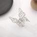Large Sliver Butterfly Hair Clips - Strong Hold Hair Claw Clips for Women and Girls | Wedding, Prom, Party Wear Hair Accessories | Style 1 - Buy Online on GoSupps.com