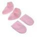 2 Paires Prot ge-mains Isolants pour Bain de Paraffine Housse pour Soins des Mains Lavable et Ajustable Rose