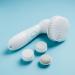 Duvolle Radiance Spin-Care System: Portable Waterproof 7-Inch Face and Body Spin Brush with 4 Heads for Deep Cleansing and Exfoliation - Buy Online on GoSupps.com