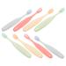 Beavorty 8 pieces soft toothbrush wear -resistant children's toothbrush travel toothbrush toothbrush adult toothbrush toothbrush extra soft bristles for adults soft bristles