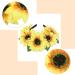 Kalsfisuia Sunflower Hair Accessory Polyester Beach Hair Decoration Simulation Flower Hair Hoop for Women and Girl - Buy Online on GoSupps.com