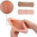 Silicone Makeup Brush Storage Bag - Stylish Button Design 2-in-1 Organizer Brown Color Ideal for International Shipping - Buy Online on GoSupps.com