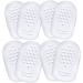 FRCOLOR 8 Pairs Self-Adhesive Gel Heel Pads - Comfortable Non-Skid Silicone Inserts for Women s High Heels - Buy Online on GoSupps.com