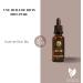100% Organic Castor Oil for Men - Pure & Natural Beard Hair & Nail Care | 30ml - Buy Online on GoSupps.com