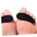 2PCS Toe Splitter Bunion Separators for Men & Women | Overlapping Toe Correction - Raised Cloth Eva with Elastic Band | Nursing Supplies Black - Buy Online on GoSupps.com