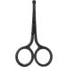 Nose Hair Scissors - Rounded Tip Stainless Steel Trimmer for Eyebrows & Beard Grooming - Easy Grip Design - Buy Online on GoSupps.com