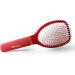Paddle Hair Brush Detangler for Natural Curly Straight Wet/Dry Hair - Rose Red - Buy Online on GoSupps.com