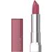 Maybelline New York Universal lipstick color sensational made for all color: rosewood universal satin (376) red 376 rosewood universal satin