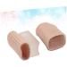 Healvian Silicone Gel Toe Cushion Tube 1 Pair - Bunion Toe Separator and Thumb Valgus Eversion Splitter - Beige 2pcs - Buy Online on GoSupps.com