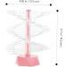 Healvian Nail Stands for Nail Art Nail Practice Accessories Spiral Nail Display Stands Nail Art Stands Fingernail Display Stand Nail Training Nail Salon Tool Modeling Acrylic Decorate 6.2x6.2cm Pink - Buy Online on GoSupps.com