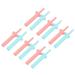 12pcs Baby Gas Reliever Silicone Portable Gas Colic Reliever Gently Safe Disposable Relieve Bloating Infant Gas Colic Reliever for Newborn