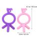 Healifty Teething Toys for Babies 0-6 Months - Silicone Baby Teether Toys  Hand Pacifier for Sucking Needs  BPA Free Baby Chew Toys for Infants  Toddlers  Newborns 2pcs (Pink + Purple) - Buy Online on GoSupps.com