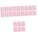DOITOOL 24 sheets Patches Makeup Girl Double Stickers Female Eye Shaping Simple Invisible Self-adhesive 2.8x0.2cmx4pcs Pinkx4pcs