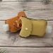 Leather Hand Sanitizer Holder Keychain with 2oz Squeeze Bottles - Olive Green - Buy Online on GoSupps.com