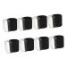 4 Pairs Toe Separator Toe Spacers for Feet Men Ingrown Toenails Toe Protector Toe Spacers for Feet Women Bunion Toe Reusable Toe Spacers Toe Straighteners Sebs Black Foot Black 2.5x2cm