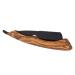zroven razor with wooden handle razor for beard care folding razor shaving tool stainless steel