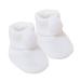 Royal Icon Newborn Baby Booties 0-3 Months Baby Boys Girls Pom Pom Booties Adorable Warm Soft Stylish Bootees Ideal for Indoor and Outdoor Use RI408 3 Months White