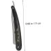 WOONEKY 1STK Manual Razor - Vintage Metal Shaving Tool for Men s Haircuts Beard Grooming & Facial Care - Buy Online on GoSupps.com