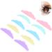 Buy 5 Pairs Silicone Eyelash Perming Shields - Colorful Lash Lift Pad Set for Perfect Makeup - Buy Online on GoSupps.com