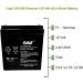 Casil CA-1240 12V 4AH SLA Replacement Battery for Alarm Control System - 1 Pack - Buy Online on GoSupps.com
