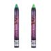 Go Ho 2PCS Green Eyeshadow Sticks Shimmer Eye Black Ultra Pigmented Makeup Eye Shadow Powder Long Lasting Eye Shadow Pen 033 Apple Green & 034 Grass Green
