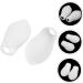 Healeved Little Toe Corrector Set - 6 Pairs Nursing Toe Protectors for Bunion, Hammer Toe, and Toe Separation - P04 White x3pcs - Buy Online on GoSupps.com