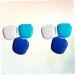 Premium Healeved 4-Piece Retainer Case Set | Secure Container for Dentures & Prostheses | International Shipping Available - Buy Online on GoSupps.com