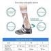 Foot Lifter & Knuckle Foot Orthosis for Men & Women - Ankle Support for Foot Drop Stroke Recovery Hemiplegia Relief - Buy Online on GoSupps.com