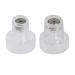Hydrafacial Replacement Tips Dermabrasion Beauty Tips For Water Peel Aqua Peel Hydrofacial Parts plastic 2 Pcs For Elitzia ETLB245 Or ET89 ETLB248 Beauty Machine Diamond Hydro 2 Pcs
