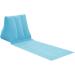 Auto-plaza 2X Inflatable Outdoor Sun Bath Beach Mat Pillows Flocking Beach Chairs with Backrest Inflatable Lounger for Portable Travel Camping Skyblue - Buy Online on GoSupps.com