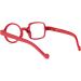 Kodilin Round Square Reading Glasses for Men & Women - Anti-Light Blue Spring Hinge +1.0 to +3.5 Power - Ideal for Computer & Gaming (Red 1.50) - Buy Online on GoSupps.com