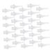 30pcs Ear Washer Nozzle Cleaning Stuff Tool Cleaner Ear Cleaners Hear Ear Cleaner Ear Cleaner Tool Ear Washer Disposable Tips Pp Nozzles Practical Nozzles Replaces Nozzles White Pp White 2.8X1.1X1.1CM