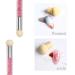 Nail Art Tools Set - Double Head Ombre Sponge Stick & Brush Applicator with 4 Replacement Heads for Perfect Pigment Application - Buy Online on GoSupps.com