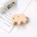 ccHuDE 5 Pcs Natural Wood Pacifier Clips Holder Baby Suspender Clips Unfinished Wooden Teething Beads Clips Charm DIY Crafts - Buy Online on GoSupps.com