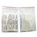 Sujurio 72Pc/Lot No-Shine Wig Tape Double Adhesive Hair Extension Tape Strips Waterproof for Toupee/Lace Front Wigs Film Bonding