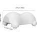 Topyond Neck Pillow - Ergonomic Neck Stretcher for Pain Relief & Spinal Massage | Neck & Shoulder Relaxation (White) - Buy Online on GoSupps.com